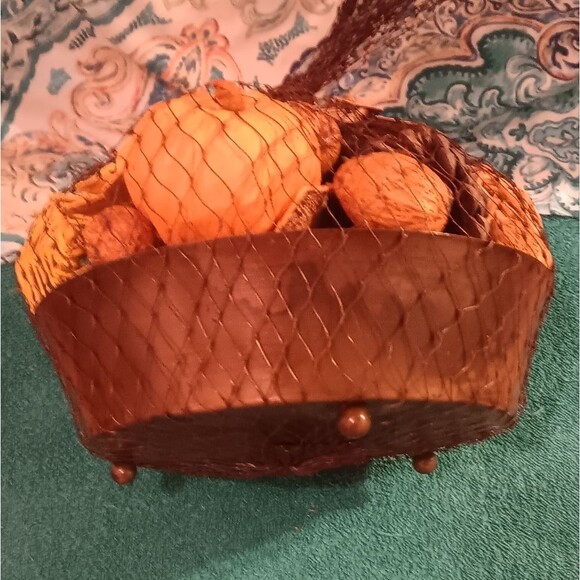 Fall Pumpkin Potpourri in Decorative Bowl - Picture 3 of 4